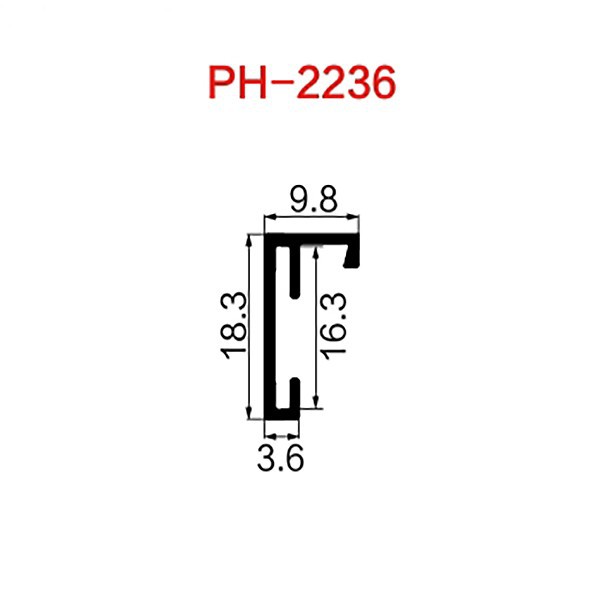 Wholesale Custom Size Aluminum Frames (Low MOQ / No Size Limit) - PH2236 Bespoke Series - PH2236